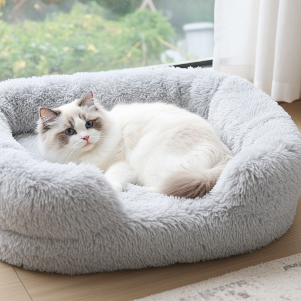 Verdicktes orthopädisches Hundebett und Katzenbett alle Größen