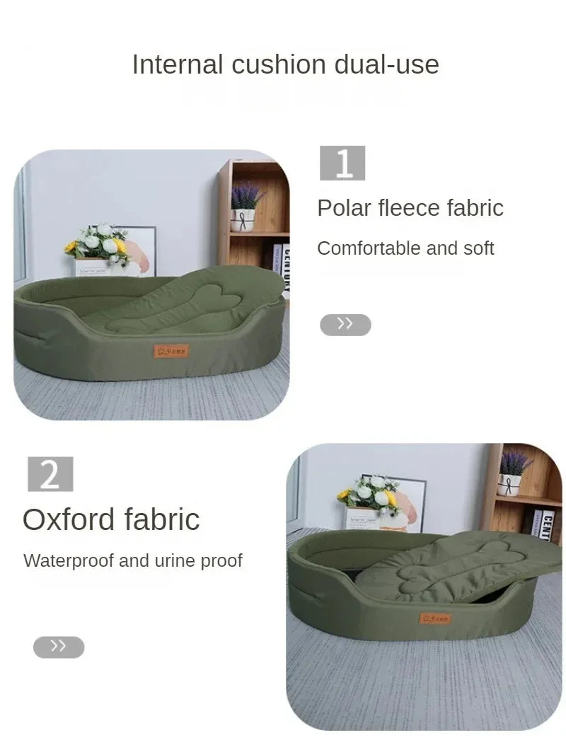 Hundebett groß - verschiedene Farben und Größen