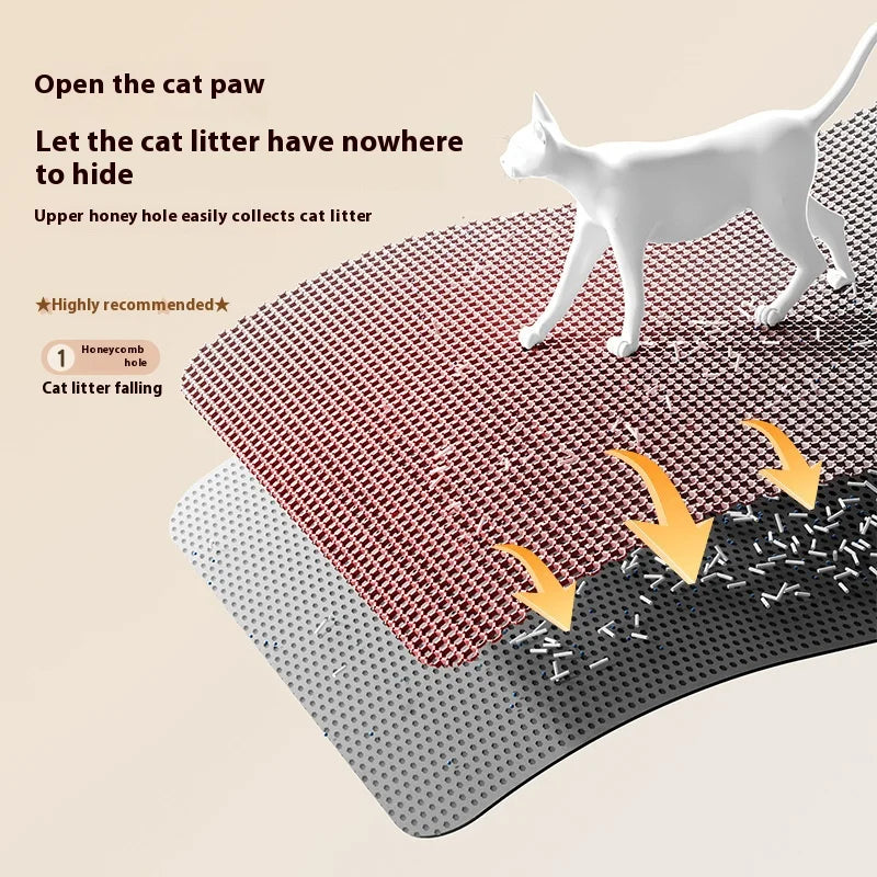2-Schichtige Katzenstreu-Matte