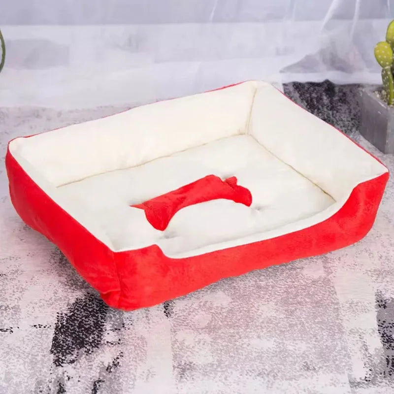 Hundebett oder Katzenbett für drinnen und draußen