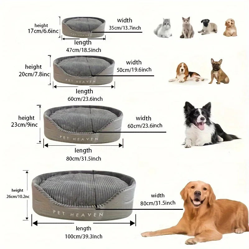 Hundebett zweiteilig sehr gemütlich